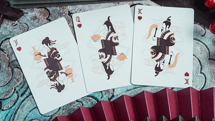 Pine Crane Playing Cards by Solokid - Image 5