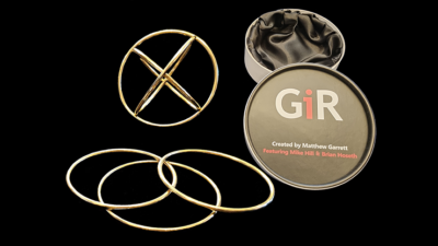 GIR Ring Set GOLD, Gimmick and Online Instructions by Matthew Garrett - Image 2