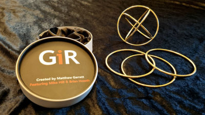 GIR Ring Set GOLD, Gimmick and Online Instructions by Matthew Garrett - Image 3