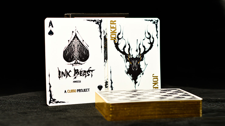 Ink Beast, Gilded Gold Edition Playing Cards - Image 5