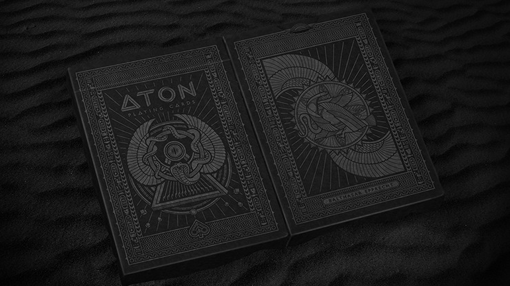 Aton, Ebony Edition Playing Cards