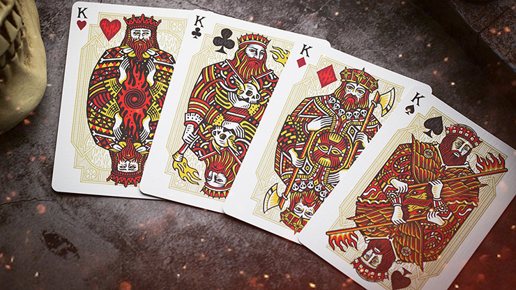 Sacred Fire, Eternal Flame Playing Cards by Riffle Shuffle - Image 5