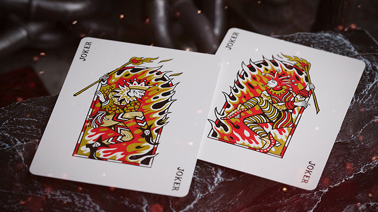 Sacred Fire, Eternal Flame Playing Cards by Riffle Shuffle - Image 6