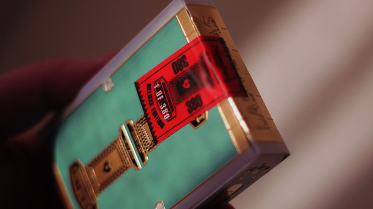 Gemini Casino, Deluxe Edition Turquoise Playing Cards by Gemini - Image 2