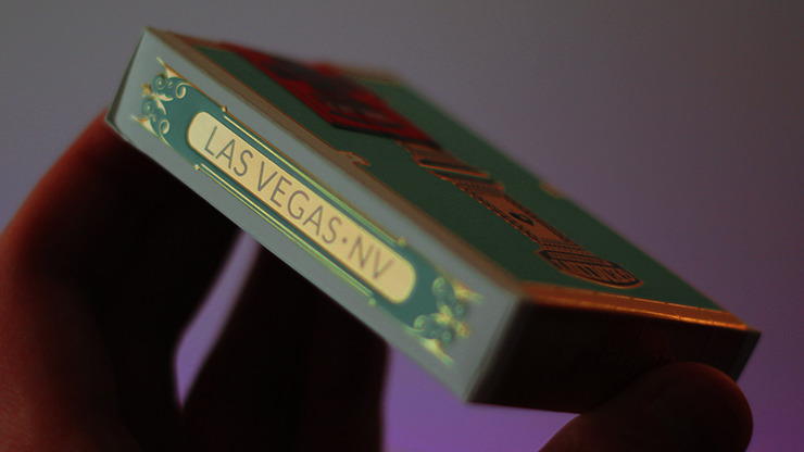 Gemini Casino, Deluxe Edition Turquoise Playing Cards by Gemini - Image 3
