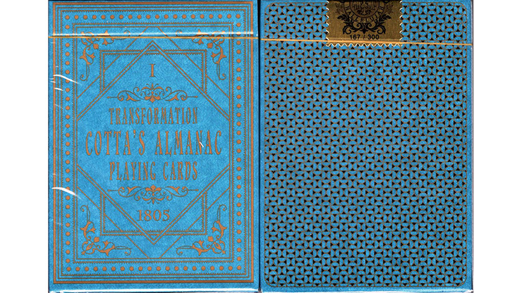 Gilded Cotta's Almanac #1, Numbered Seal Transformation Playing Cards
