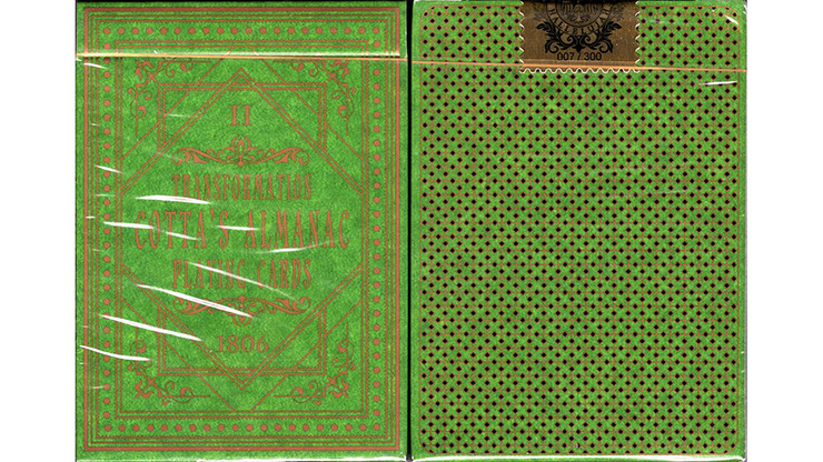 Gilded Cotta's Almanac #2, Numbered Seal Transformation Playing Cards