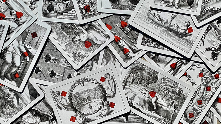 Gilded Cotta's Almanac #6, Numbered Seal Transformation Playing Cards - Image 3