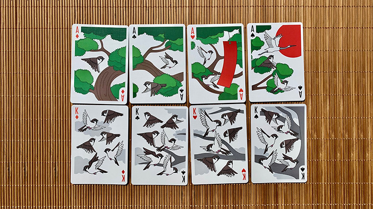 Stripper Bicycle Sparrow Hanafuda Fusion Playing Cards - Image 4