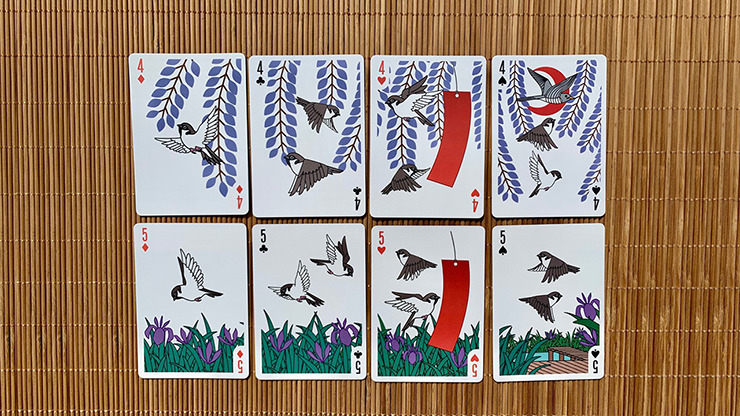 Stripper Bicycle Sparrow Hanafuda Fusion Playing Cards - Image 5