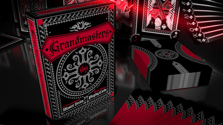 Grandmasters Black Widow Spider Edition, Standard Playing Cards by HandLordz