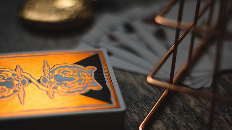 The Hidden King, Limited CopperLuxury Edition Playing Cards by BOMBMAGIC