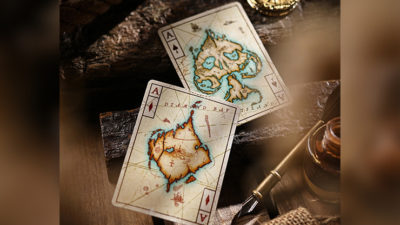 Eye of the Ocean Solis, Blue Playing Cards - Image 4