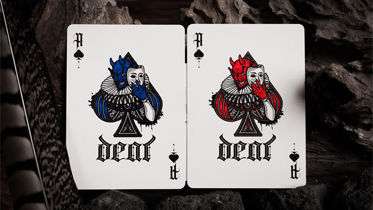 Deal with the Devil, Scarlet Red UV Playing Cards by Darkside Card Magic Co - Image 4
