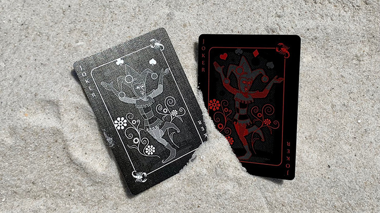 Bicycle Scorpion, Red Playing Cards - Image 2