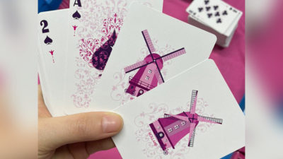 Pink Tulip Playing Cards Dutch Card House Company - Image 4
