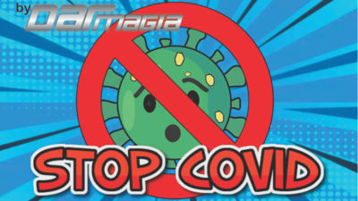 STOP COVID PADDLE by Dar Magia