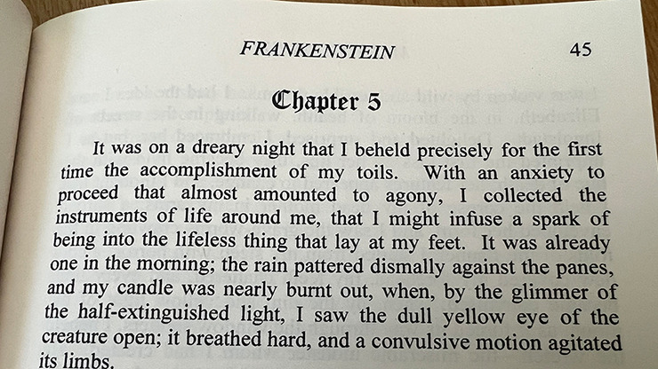 Facsimile, Frankenstein by Michael Daniels - Image 4