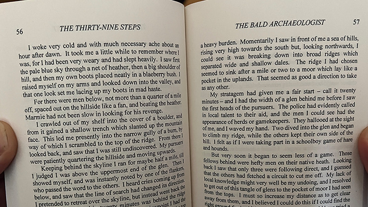 Facsimile, The 39 Steps by Michael Daniels - Image 2