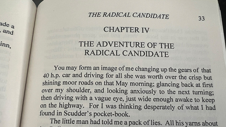 Facsimile, The 39 Steps by Michael Daniels - Image 4