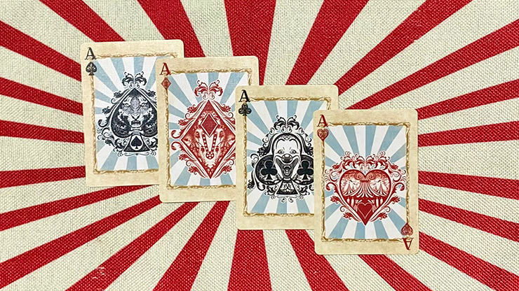 Gilded Bicycle Circus Nostalgic Playing Cards - Image 3