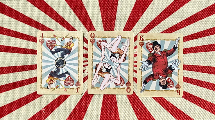 Stripper Bicycle Circus Nostalgic Playing Cards - Image 5
