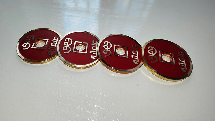 CHINESE COIN RED by N2G