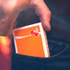 Cherry Casino Summerlin Sunset, Orange Playing Cards by Pure Imagination Projects