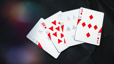 Vertical, Red Playing Cards - Image 5