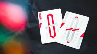 Vertical, Red Playing Cards - Image 6