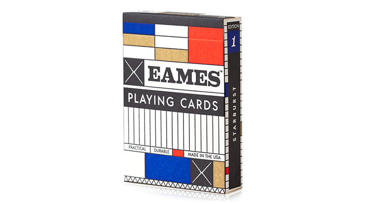 Eames, Starburst Blue Playing Cards by Art of Play