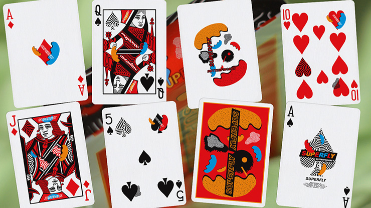 Superfly Butterfingers Red Playing Cards by Gemini - Image 5