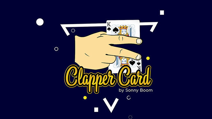 CLAPPER CARD, Gimmicks and Online Instructions by Sonny Boom