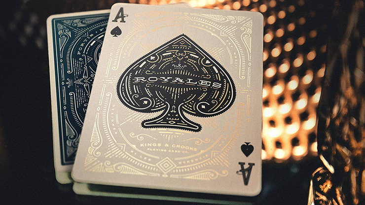 Royales, Midnight Blue Playing Cards by Kings and Crooks - Image 4
