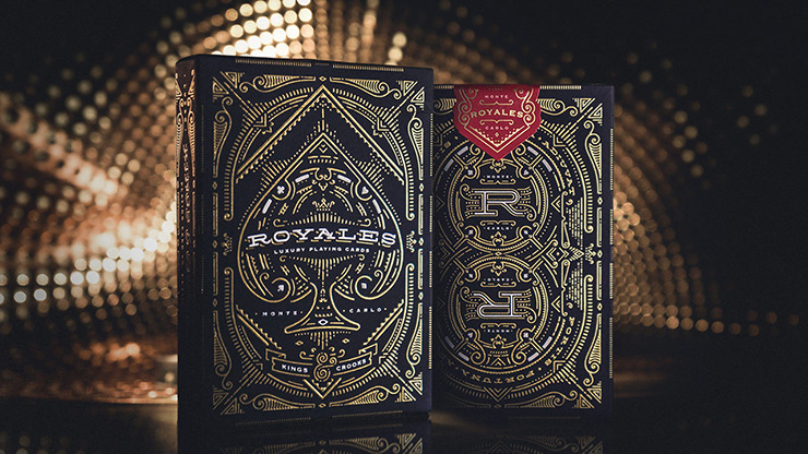 Royales, Midnight Blue Playing Cards by Kings and Crooks