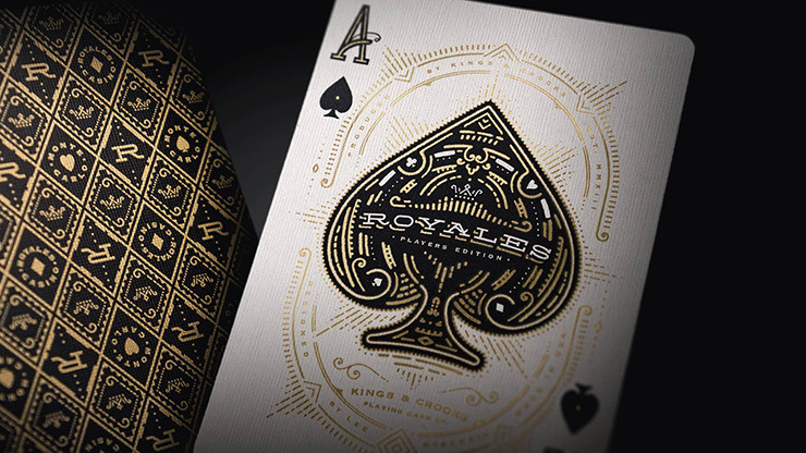 Royales Players, Noir Marked Playing Cards by Kings and Crooks - Image 4