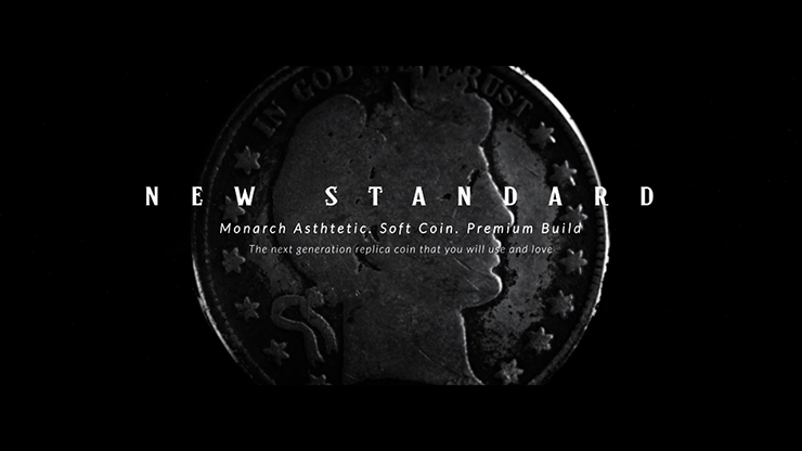 Skymember Presents Monarch, Barber un-gimmicked Coin Only by Avi Yap - Image 3