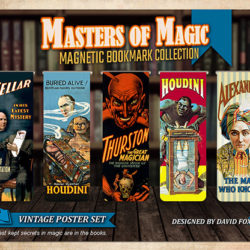 Masters of Magic Bookmarks Set 2. by David Fox