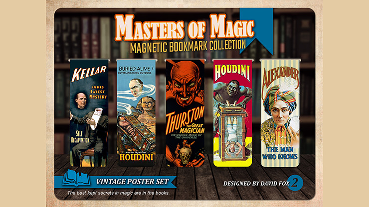 Masters of Magic Bookmarks Set Master Collection by David Fox - Image 3