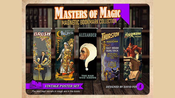 Masters of Magic Bookmarks Set Master Collection by David Fox - Image 5