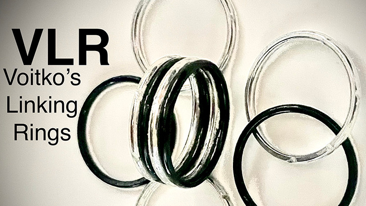 VLR Voitko's Linking Rings Size 10, Gimmick and Online Instructions