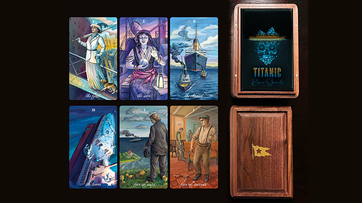 Deluxe Titanic Tarot: Risen Spirits, with wooden box - Image 2