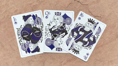 Bicycle Snail, Blue Playing Cards - Image 4