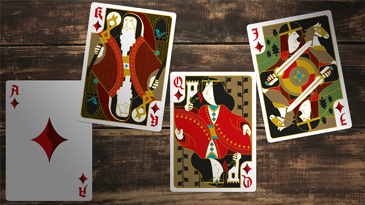 Secret Tale White Knight Playing Cards - Image 3