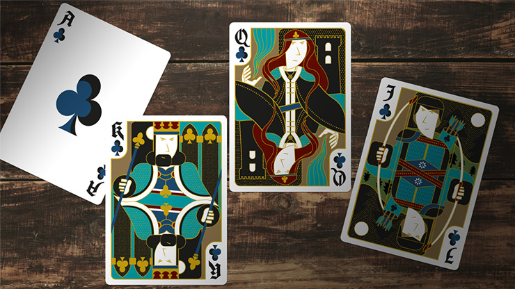 Secret Tale White Knight Playing Cards - Image 6