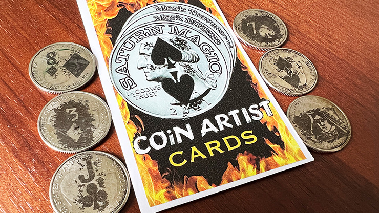 COiN ARTIST Quarter Card Pack, 6 coins per pack by Mark Traversoni and iNFiNiTi - Image 2