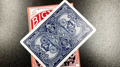 Bicycle Foil AutoBike No. 1, Blue Playing Cards - Image 2