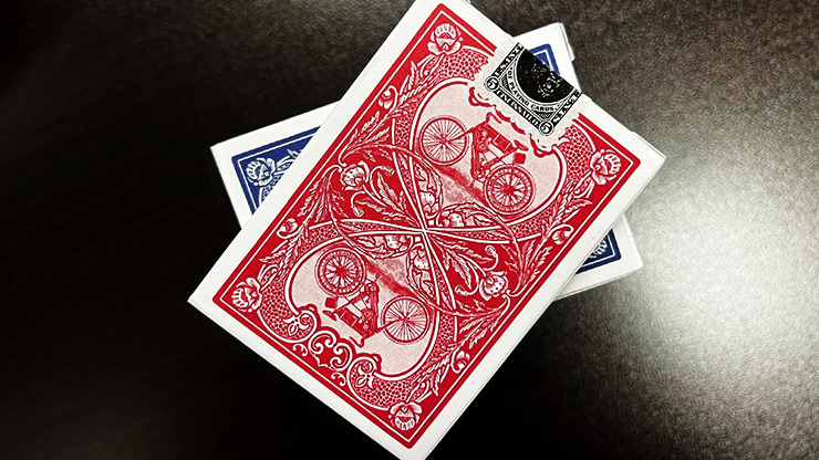 Bicycle Foil AutoBike No. 1, Red Playing Cards - Image 2
