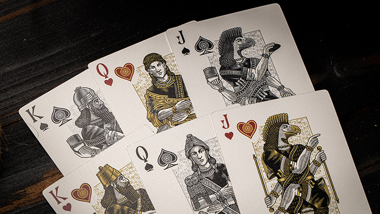 The Great Creator: Sky, Silver Foil Edition Playing Cards by Riffle Shuffle - Image 4