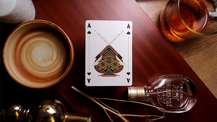 Rattler Gorge Gilded, Desert Dust Playing Cards - Image 2